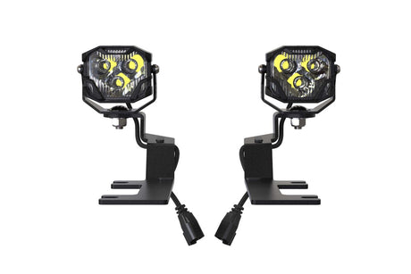 4Banger Led Ditch Light System: GMC Sierra 1500 (14-18)