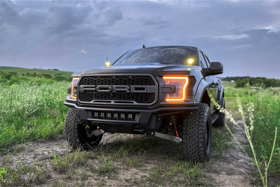 Système de feux de fossé à LED 4Banger : Ford Raptor (10-14)