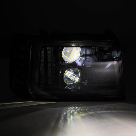 Phares projecteurs à LED Alpha-Black pour Ford Série F/Bronco LUXX 92-96