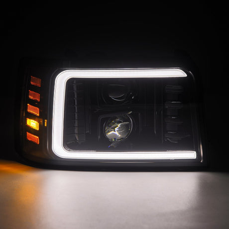 Phares projecteurs à LED Alpha-Black pour Ford Série F/Bronco LUXX 92-96