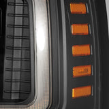 92-96 Ford F-Series/Bronco NOVA-Series LED Projector Headlights Black