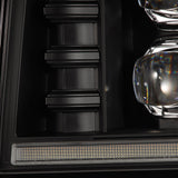 92-96 Ford F-Series/Bronco NOVA-Series LED Projector Headlights Black