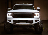 92-96 Ford F-Series/Bronco PRO-Series Halogen Projector Headlights Alpha-Black