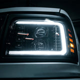 Phares halogènes projecteurs noirs pour Ford F-Series/Bronco PRO-Series 92-96