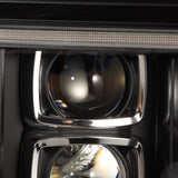 Phares halogènes projecteurs noirs pour Ford F-Series/Bronco PRO-Series 92-96