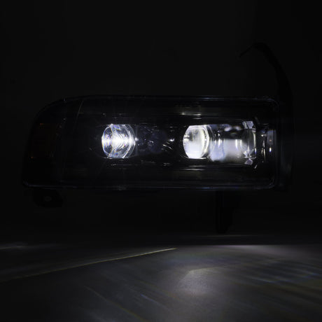 94-01 Dodge Ram 1500/94-02 Ram 2500/3500 LUXX-Series LED Headlights Black