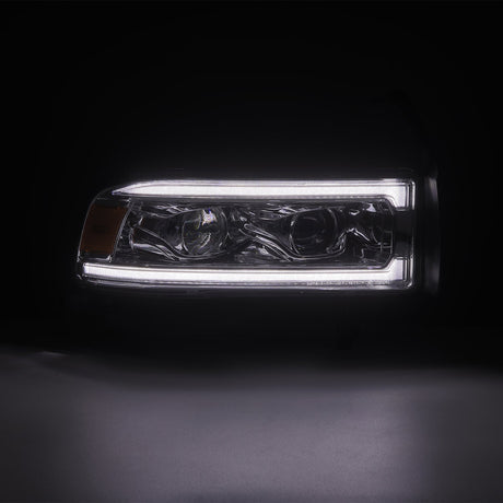 94-01 Dodge Ram 1500/94-02 Ram 2500/3500 LUXX-Series LED Headlights Chrome