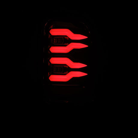94-01 Dodge Ram 1500/94-02 Ram 2500/3500 LUXX-Series LED Tail Lights Alpha-Black