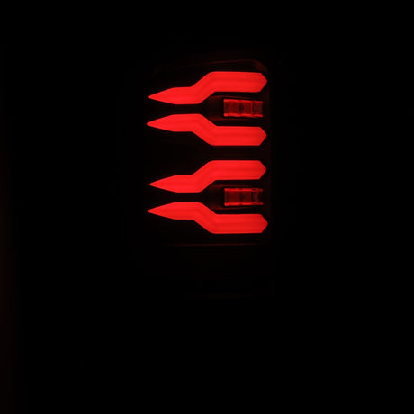 94-01 Dodge Ram 1500/94-02 Ram 2500/3500 LUXX-Series LED Tail Lights Black