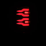 94-01 Dodge Ram 1500/94-02 Ram 2500/3500 LUXX-Series LED Tail Lights Black Red