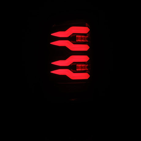 94-01 Dodge Ram 1500/94-02 Ram 2500/3500 LUXX-Series LED Tail Lights Black Red