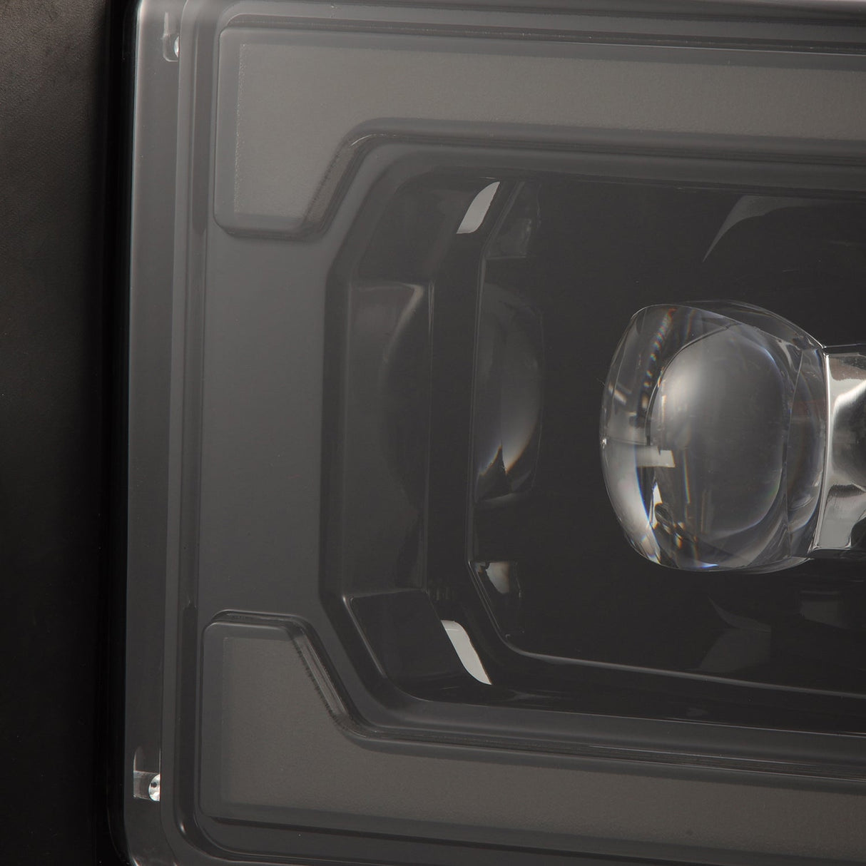 94-01 Dodge Ram 1500/94-02 Ram 2500/3500 NOVA-Series LED Headlights Alpha-Black