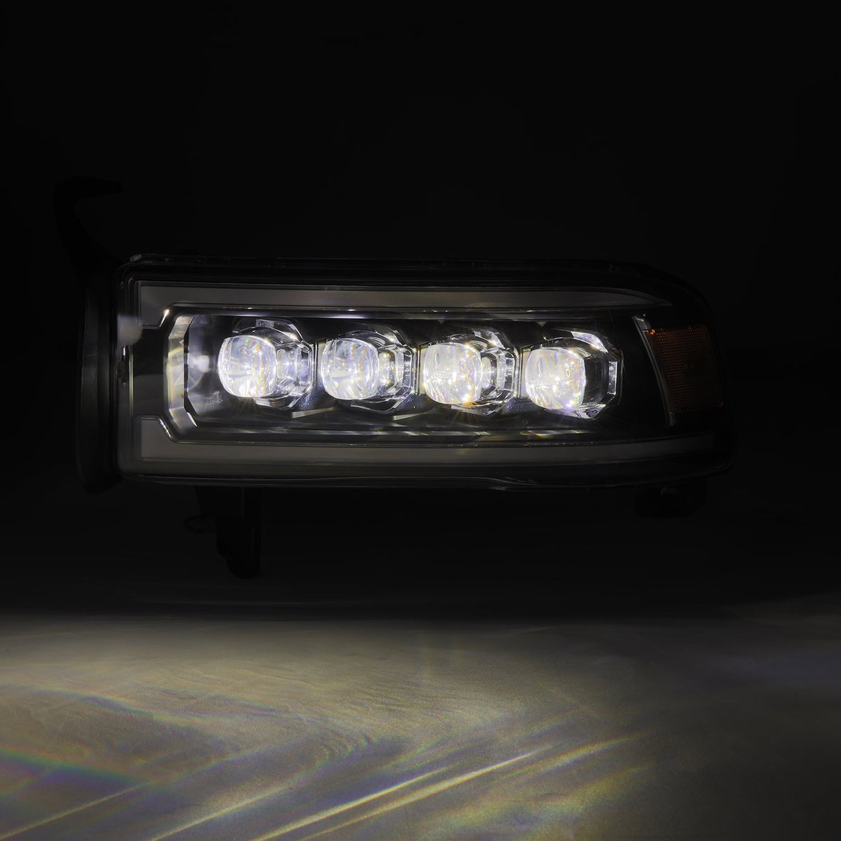 94-01 Dodge Ram 1500/94-02 Ram 2500/3500 NOVA-Series LED Headlights Black
