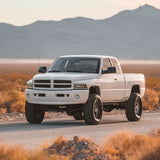94-01 Dodge Ram 1500/94-02 Ram 2500/3500 NOVA-Series LED Headlights Alpha-Black