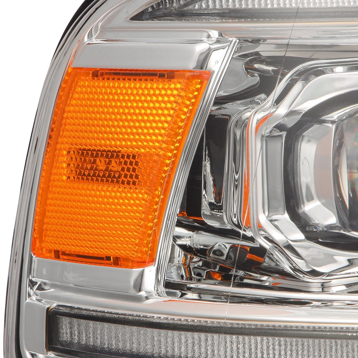 94-01 Dodge Ram 1500/94-02 Ram 2500/3500 NOVA-Series LED Headlights Chrome