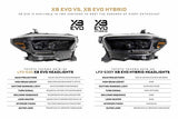 Toyota Tacoma (16-23) XB Evo Led Headlights