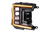 Phares à LED Ford F-150 (18-20) XB (feux de jour ambrés)