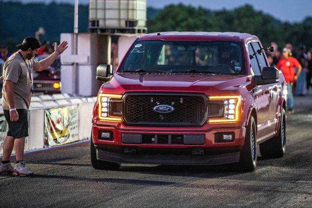 Phares à LED Ford F-150 (18-20) XB (feux de jour ambrés)