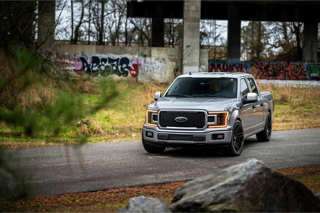 Phares à LED Ford F-150 (18-20) XB (feux de jour ambrés)