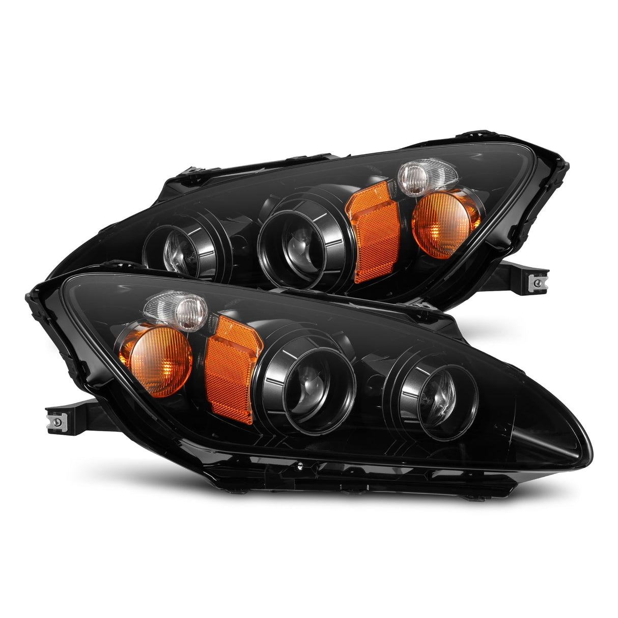 Phares projecteurs à LED pour Honda S2000 série LUXX 99-09, Alpha-Black