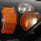 Phares projecteurs à LED pour Honda S2000 série LUXX 99-09, Alpha-Black