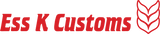 Ess K Customs Decal - Full Logo