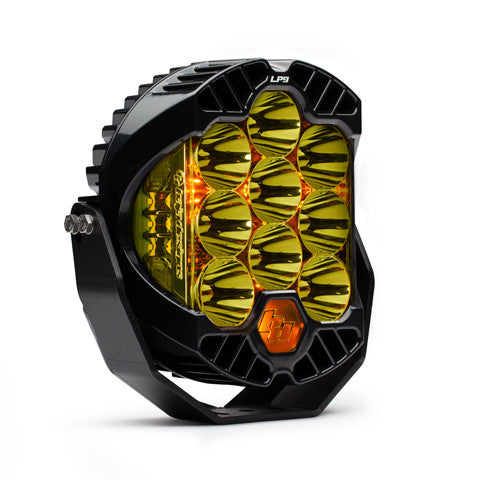 Pods lumineux LED à motif de spot haute vitesse Ambre série LP9 Baja Designs