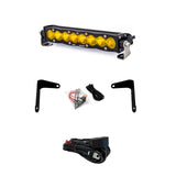 Kit de montage antichoc Can-Am X3 avec barre lumineuse S8 de 10 pouces, modèles Baja transparents