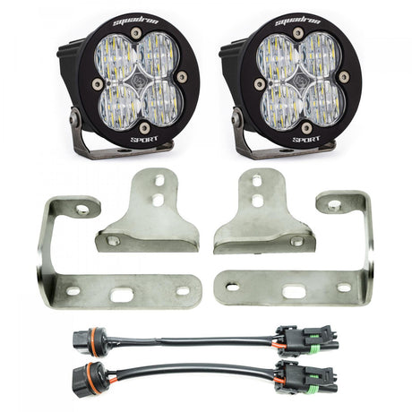 Jeep JL/JT Squadron-R Sport Fog Pocket Light Kit - Jeep 2020-2026 Gladiator; 2018-2026 Wrangler JL