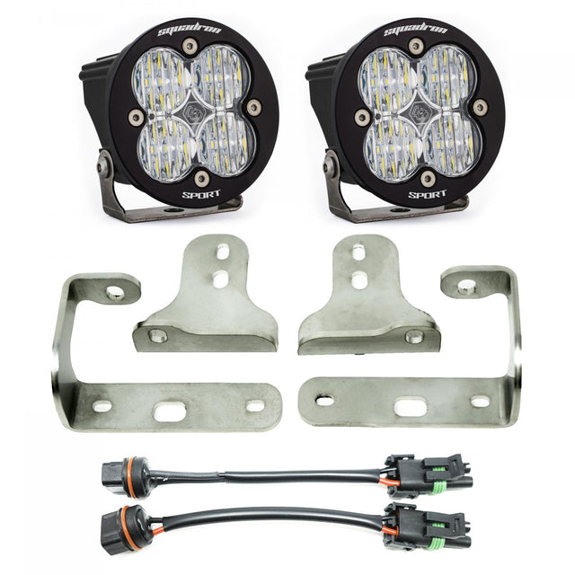 Kit de feux antibrouillard sport Squadron-R Jeep JL/JT - Jeep Gladiator 2020-2026 ; Wrangler JL 2018-2026