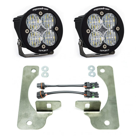 Jeep JL/JT Squadron-R Sport Fog Pocket Light Kit - Jeep 2020-2026 Gladiator; 2018-2026 Wrangler JL