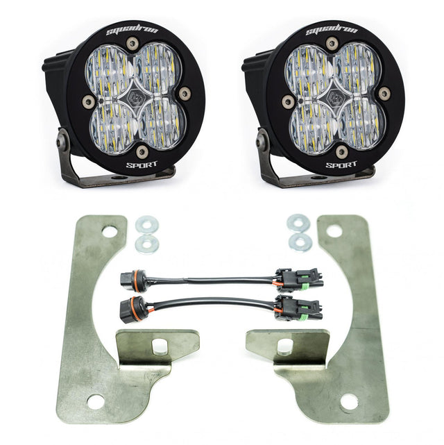 Kit de feux antibrouillard sport Squadron-R pour Jeep JL/JT - Jeep Gladiator 2020-2026 ; Wrangler JL 2018-2026