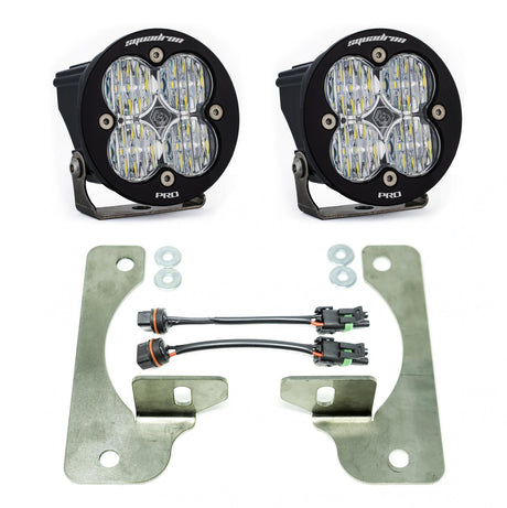 Jeep JL/JT Squadron-R Pro Fog Pocket Light Kit - Jeep 2020-2026 Gladiator; 2018-2026 Wrangler JL