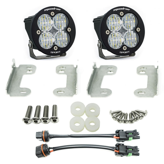 Kit d'éclairage antibrouillard Jeep JL/JT Squadron-R Sport - Jeep Gladiator 2020-2026; Wrangler JL 2018-2026