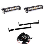 Toyota S8 Dual 10 Inch Grille Upper Light Kit - Toyota 2014-18 4Runner