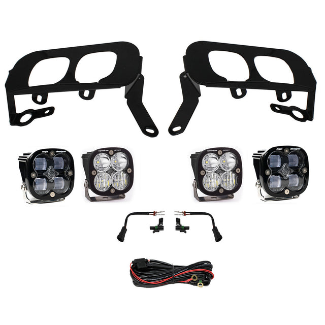Squadron Sport/SAE Dual Fog Pocket Light Kit - 2014-15 Chevrolet Silverado 1500