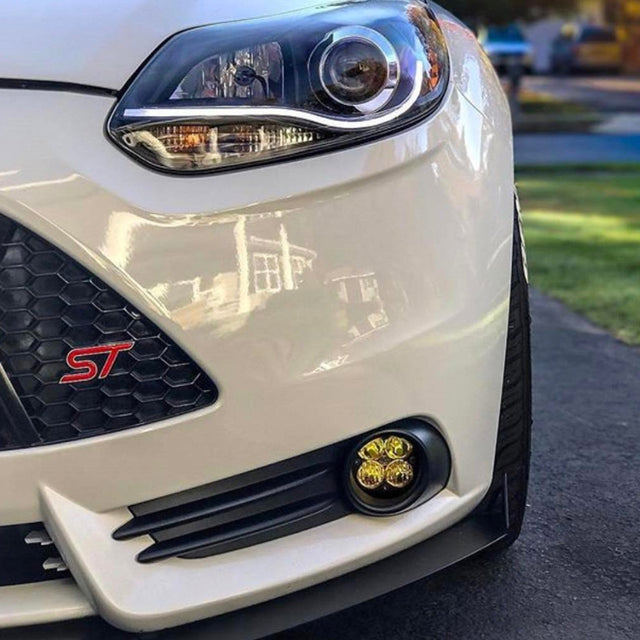 Ensemble d'antibrouillards Fog Pocket Squadron-R Pro - Ford 2014-17 Fiesta ST; 2013-14 Focus ST; 2013-16 Fusion; 2015-17 Mustang; 2015-16 Transit; 2013-16 BRZ/Impreza; 2013-19 Crosstrek; 2014-18 Forrester, 2010-12 Legacy/Outback; 2015-19 WRX/STI