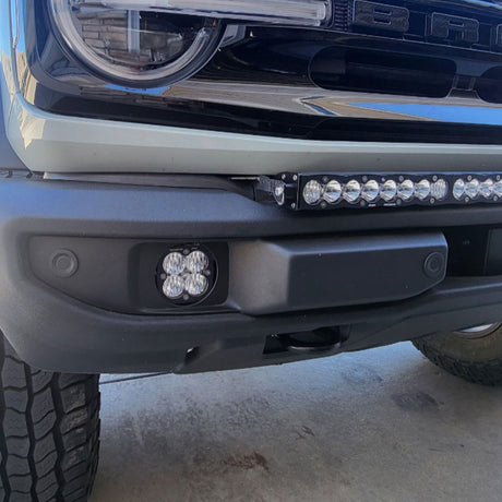 Kit d'éclairage antibrouillard Ford Squadron Pro - Ford Ranger 2019-2023 ; Bronco 2021-2025 REMARQUE : avec pare-chocs en plastique d'origine
