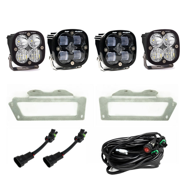 RAM Squadron SAE Fog Pocket Light Kit - RAM 2009-10 1500; RAM 2011-12 1500; 2010-18 2500/3500