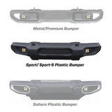 Jeep JL Feu antibrouillard Squadron-R SAE 18-Pres Wrangler JL Sport/Sport-S Kit de poche antibrouillard Ambre Baja Designs