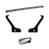 Kit d'éclairage LED pour barre de toit Jeep JL/JT 50 pouces S8 avec installateur Baja Designs