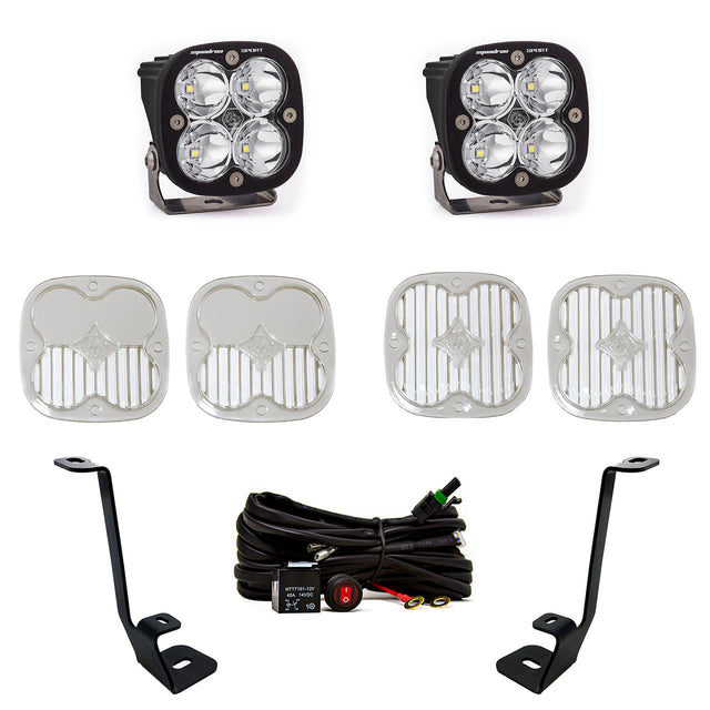 Ford Squadron Sport A-Pillar Light Kit - Ford 2021-23 F-150