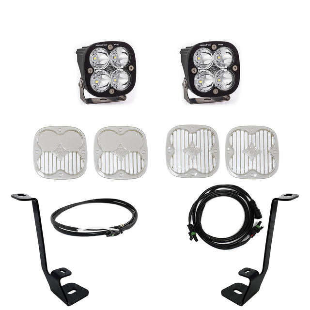 Kit de pilier F-150 A Squadron Pro Spot 21-On F-150 avec aménagement Baja Designs