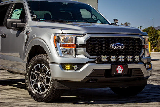 Ford Squadron SAE/Sport Fog Pocket Light Kit - Ford 2021-23 F-150
