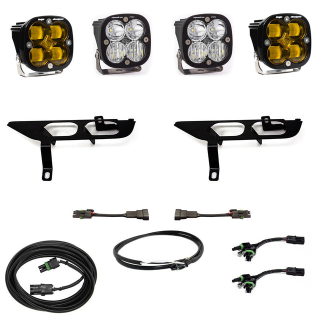 Ford Squadron SAE/Sport Fog Pocket Light Kit - Ford 2021-23 F-150