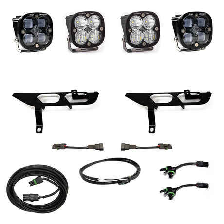 Ford Squadron SAE/Pro Fog Pocket Light Kit - Ford 2021-23 F-150