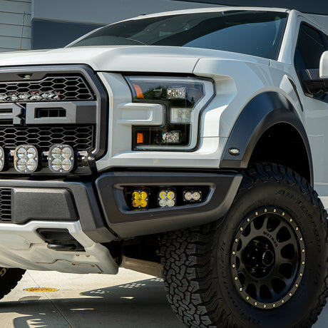 Ford Squadron SAE/S2 Fog Pocket Light Kit - Ford 2017-20 F-150
