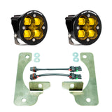 Jeep JL Fog Light Squadron-R 18-Pres Wrangler JL Rubicon Fog Pocket Kit Ambre Baja Designs Baja Designs