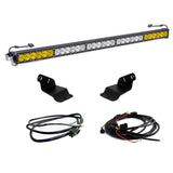 Kit de barres lumineuses de toit Bronco 21-Up Ford Bronco 50 pouces Onx6+ double commande avec aménagement Baja Designs