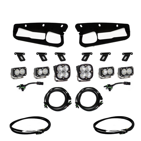 Ford Squadron Sport/S2 Sport Fog Pocket Light Kit - Ford 2021-2026 Bronco; 2022-2026 Bronco Raptor